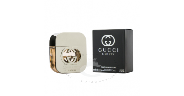 Gucci Guilty Platinum Edition EDT For Her 50 ml / 1.6 Fl. oz.